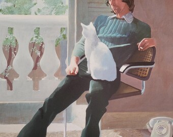 David Hockney 'mr and Mrs Clark and Percy' Tokyo Exhibition Poster