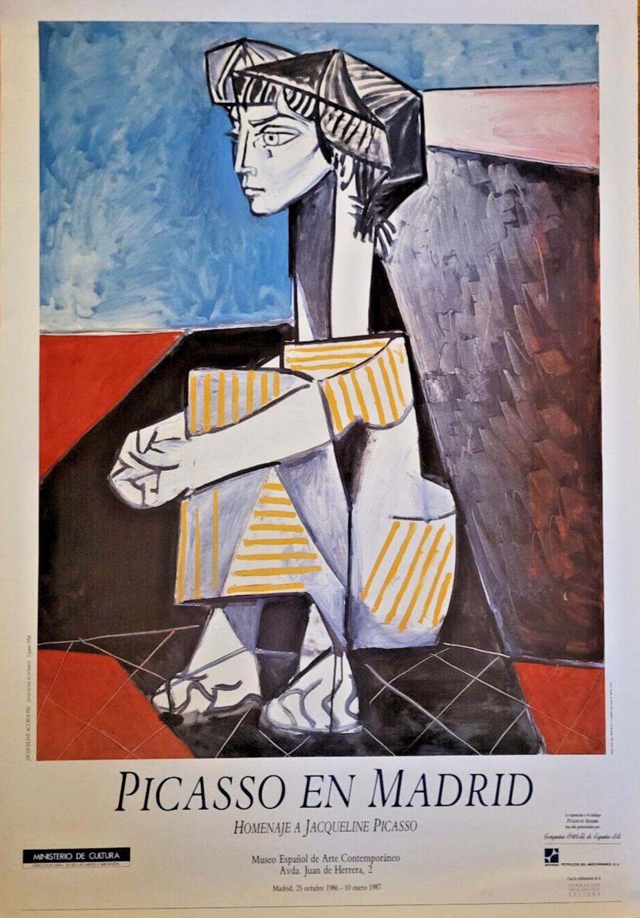 額装品/Malaga Flautista 1934（パブロ ピカソ）/ポスター 額装品