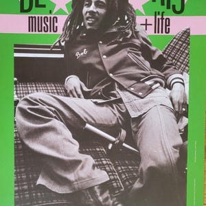 Dennis Morris - Original exhibition poster - Bob Marley - MEP Paris