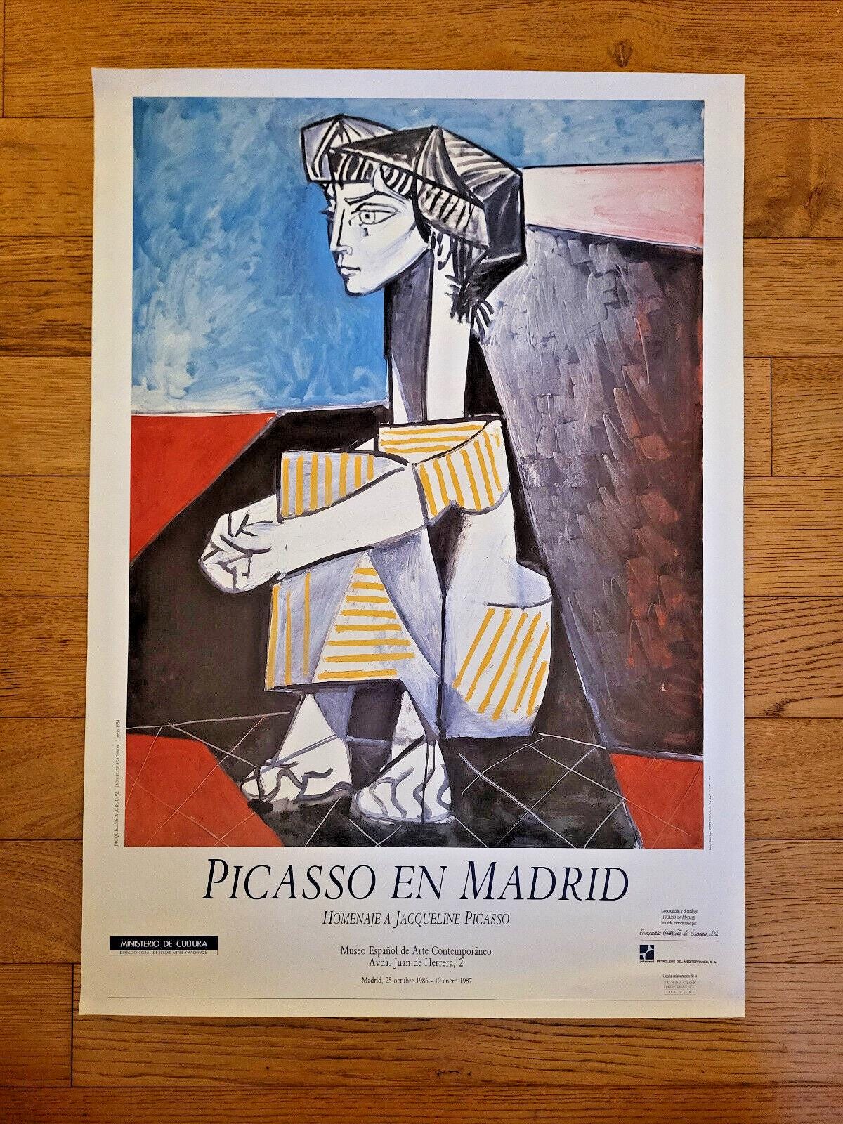 パブロ・ピカソ - オリジナル展覧会ポスター - ジャクリーヌ