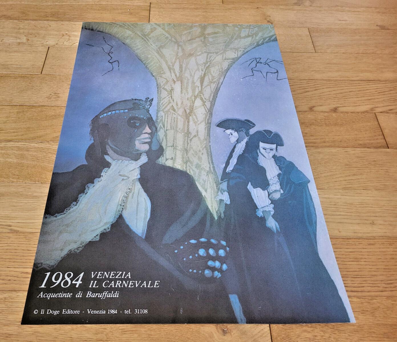 Venice Carnival - Venezia Carnevale - Original Exhibition Poster