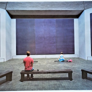 Thomas Struth - Póster original - La Capilla Rothko, Houston - 20" x 27" - raro