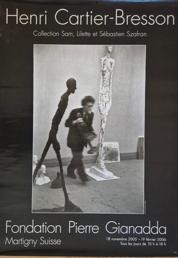 Henri Cartier-bresson – Original Exhibition Poster – Fondation
