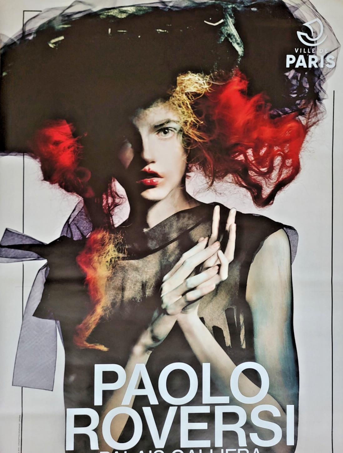 パオロ・ロヴェルシ - オリジナル展覧会ポスター - ガレ・ガリエラ