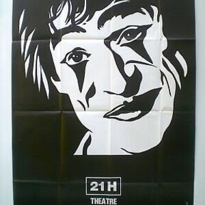 Clown Dimitri - Original Poster – Gaite-Lyrique–Poster - Paris – 1975