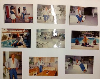 Johnny Hallyday – 23 Original Photos – Very Rare – C.1970
