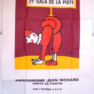 Raymond Savignac – 21ème Gala de la Piste - Original Poster - Circa 1970