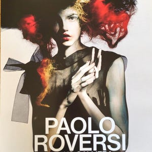 Paolo Roversi - Original exhibition poster - Palais Galliera Paris - Paris - 2024