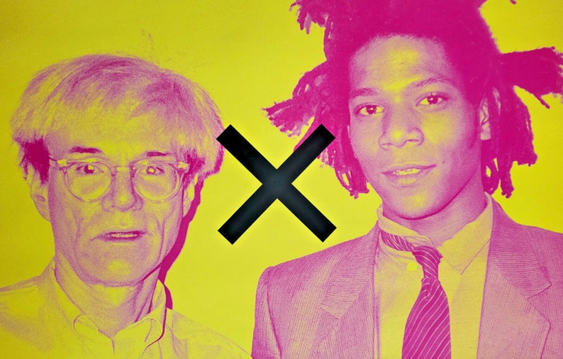 Basquiat x Warhol - original exhibition poster - Vuitton Foundation Paris -2023 image 8