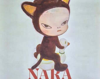 Yoshitomo Nara - Harmless Kitty 1994 - London 2025 - Original poster