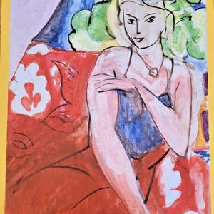Henri Matisse - Original exhibition poster - Orangerie Paris - 2023