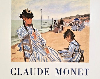 Claude Monet - Exposición original del cartel - Museo Marmottan París