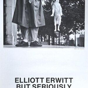 Elliott Erwitt - Affiche originale de l'exposition - Magnum Paris - 2024