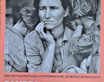 Dorothea Lange - Migrant Mother - CAMERA Torino - Original poster - 2023