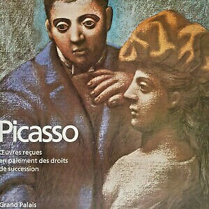 Pablo Picasso - Original Exhibition Poster - Large Palace -paris -1979