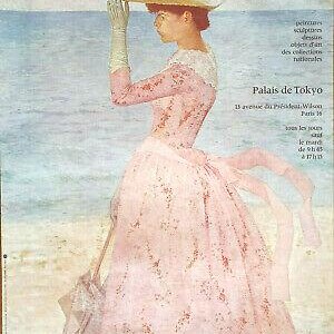 Aristide Maillol - Woman A L'Umbrella - Original Exhibition Poster - Paris -1977