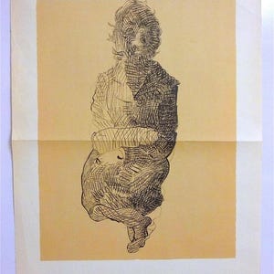 Georg Chaimowicz - Affiche originale de l'exposition - Vienne - Affiche 1959