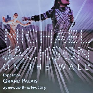 Michael Jackson by David LaChapelle - Original exhibition poster - On The Wall - Grand Palais Paris - rare - 2018