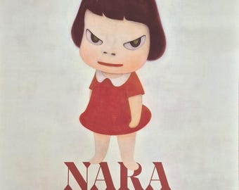 Yoshitomo Nara - Missing in Action 1999 - London 2025 - Original poster