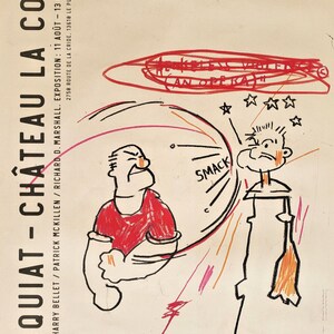 Jean-Michel Basquiat - Original exhibition poster - Aix en Provence - France - 39.4" x 27.5" - 2019