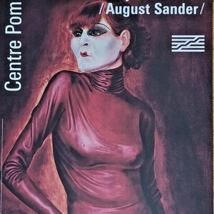 Otto Dix - Poster Original Exhibition - Centre Pompidou Paris - 2022