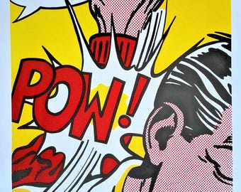 Roy Lichtenstein - Original Exhibition Poster - Kunst Museum Denmark - 2012