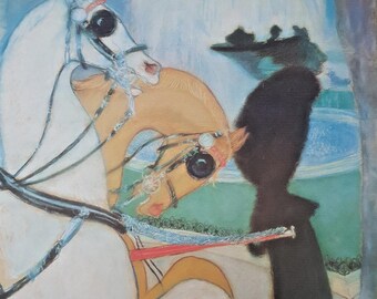 Louis Anquetin - Original exhibition poster - Grand Palais Paris - 1986