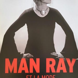 Man Ray - Original exhibition poster - Musee du Luxembourg - Paris - 2021