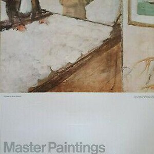 Edgar Degas - Original Exhibition Poster - Fogg Museum - 1977