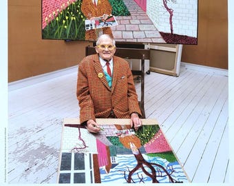 David HOCKNEY - Exhibition Poster - Louis Vuitton Foundation 2025