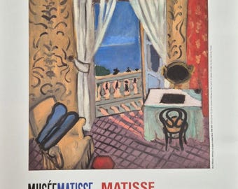 Henri Matisse - Nice 2025 - Original exhibition poster - 60cm x 40cm