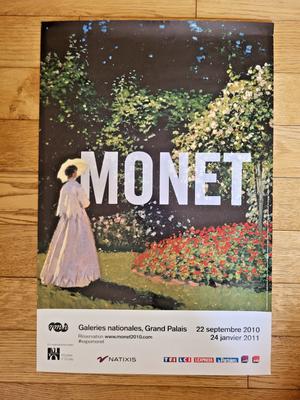 Claude Monet - Original Exhibition Poster - Grand Palais Paris