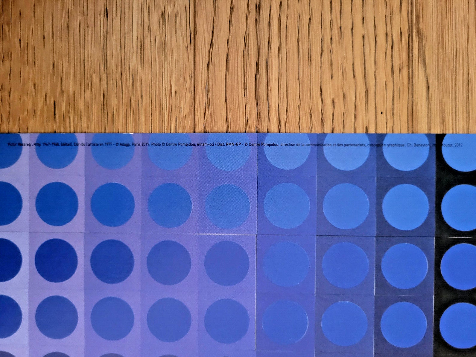 Victor Vasarely - Original Exhibition Poster - Centre Pompidou