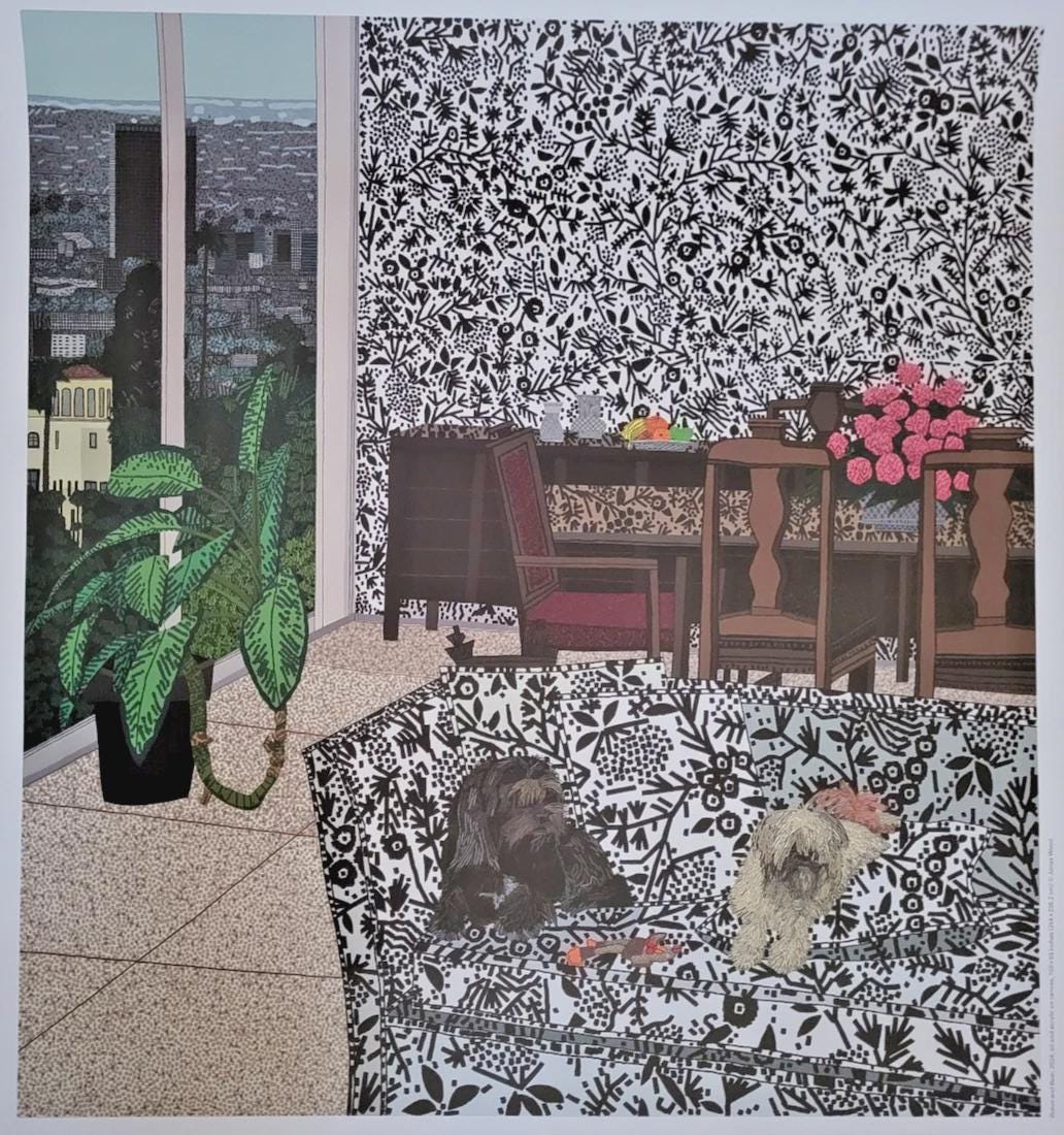 Jonas Wood – Original Exhibition Poster – Gagosian London 2023 - Etsy