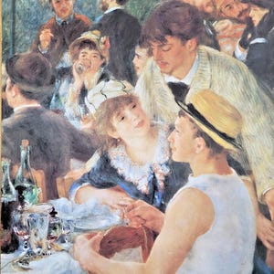 Auguste Renoir - Cartel original de la exposición - Gran Palacio - París -