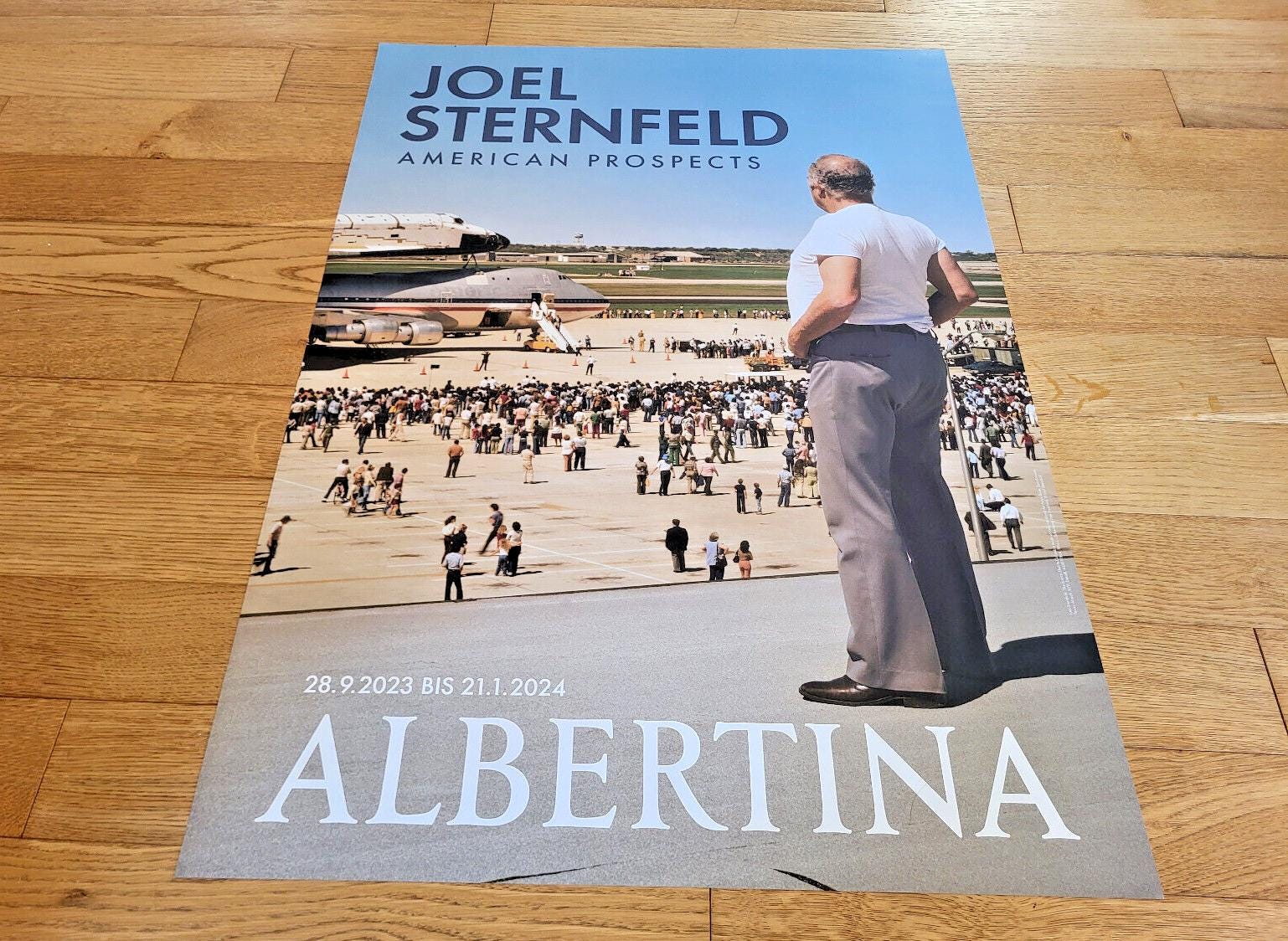 Joel Sternfeld - Original Exhibition Poster - Albertina Vienna