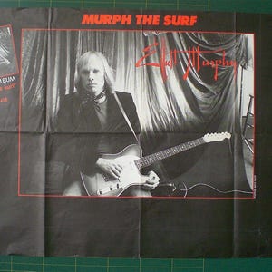 Elliott Murphy - Póster original - Murph The Surf - Mick Rock - 1982