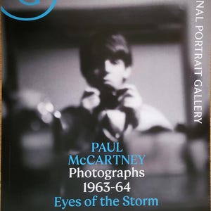 Paul McCartney - Original exhibition poster - National Portrait Gallery - London - Eye of the Storm