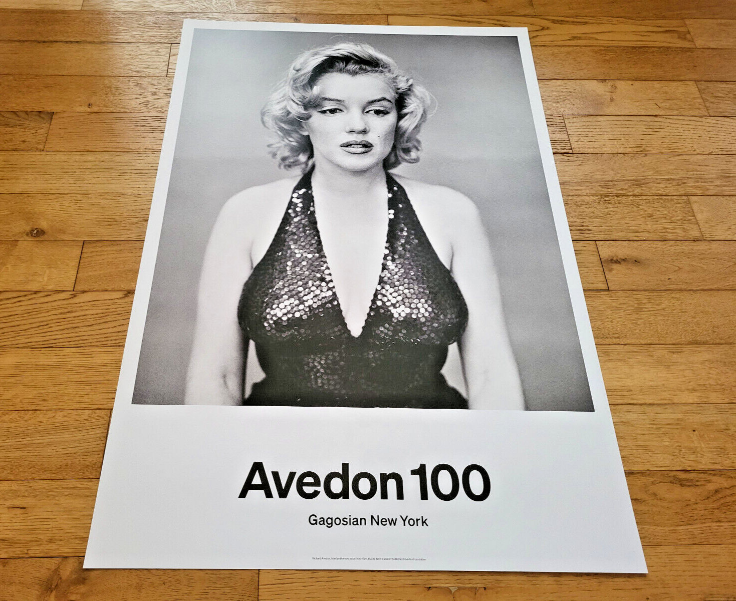 Marilyn Monroe by Richard Avedon - Original Exhibition Poster