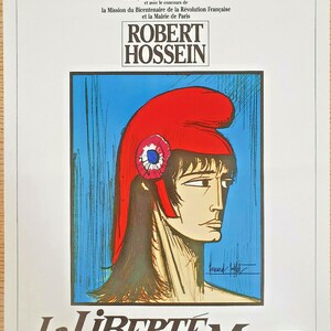 Bernard Buffet - Robert Hossein - Póster original - Póster - 1988