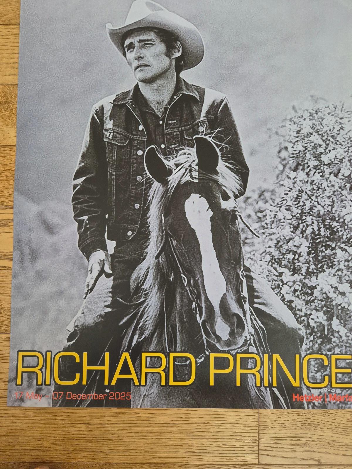 Richard Prince – Original Exhibition Poster – Max Hetzler Marfa