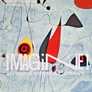 Juan Miro - Poster Original Exhibition - Museums Royal Brussels - 2024