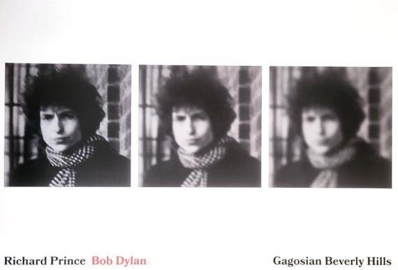 Bob Dylan by Richard Prince - Original Exhibition Poster