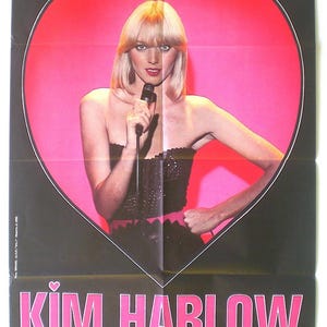 Kim Harlow–Póster original–Philips - Bernard Leloup - Póster - 1978