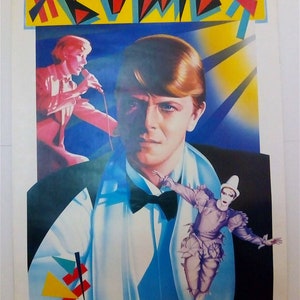 David Bowie–Beatrice Deste – Manifesto originale – Molto raro - Manifesto - 1980