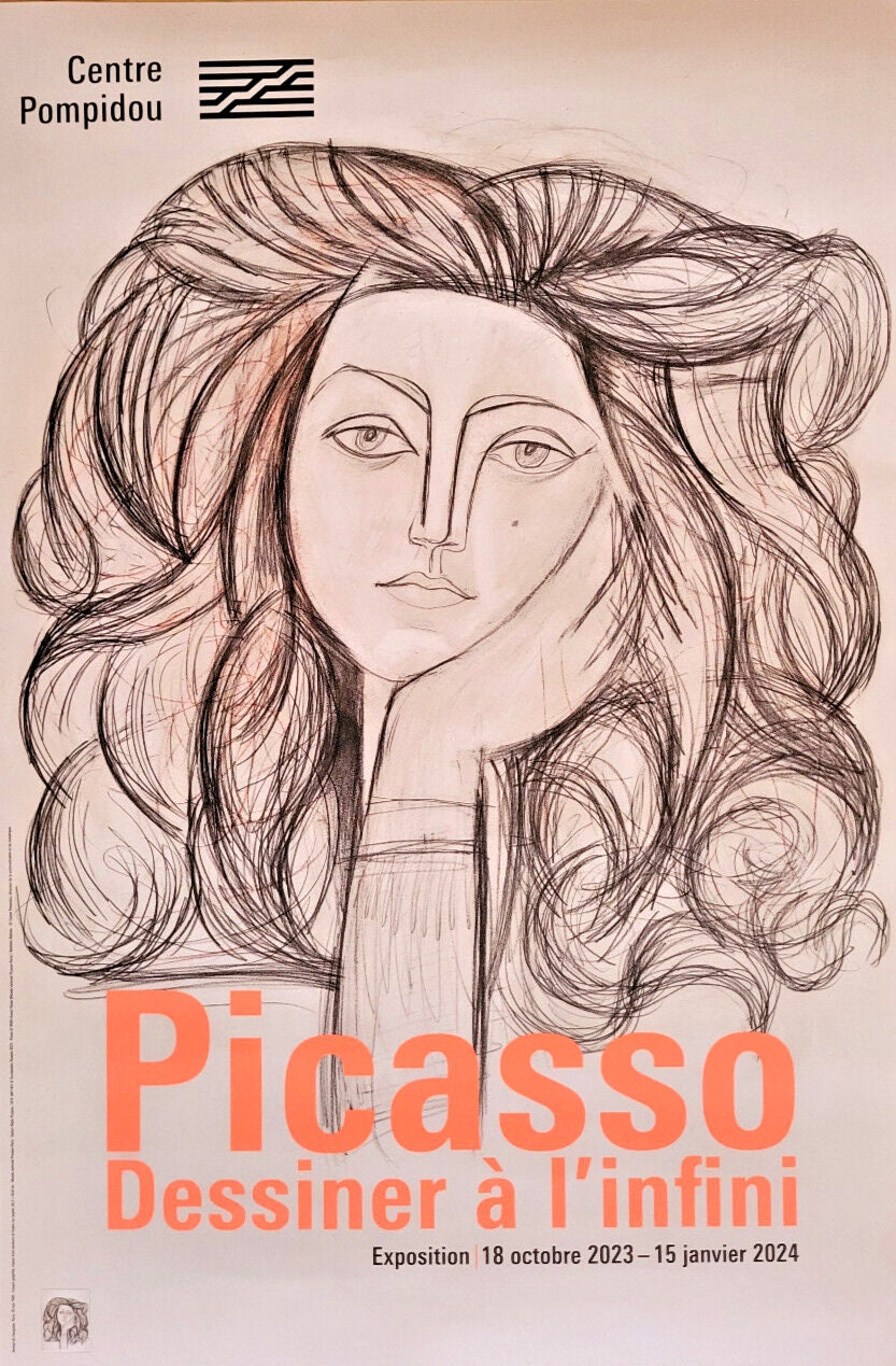 Pablo Picasso - Original Exhibition Poster - Françoise