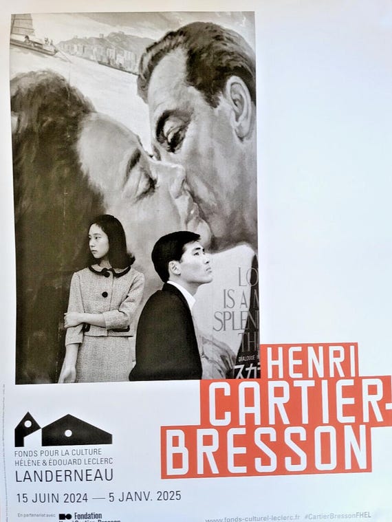 Henri Cartier Bresson - Original Exhibition Poster - Japan