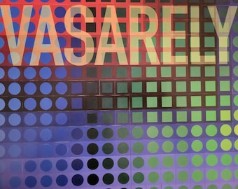 Victor Vasarely - Original Exhibition Poster - Centre Pompidou