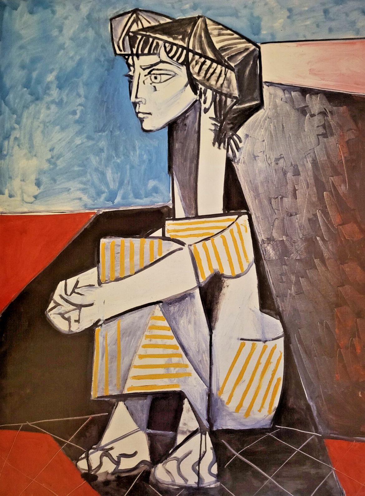 パブロ・ピカソ - オリジナル展覧会ポスター - ジャクリーヌ