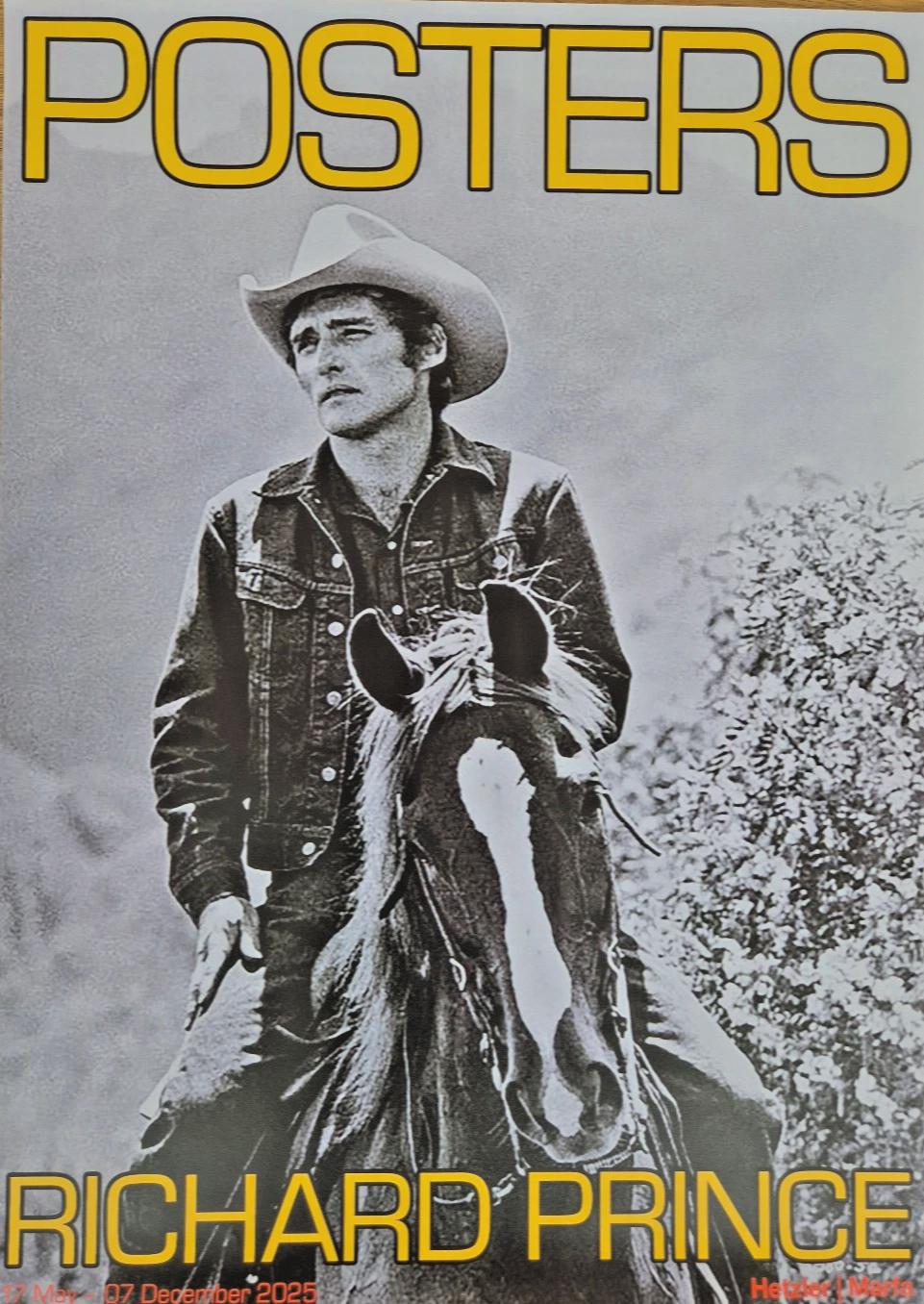 Richard Prince – Original Exhibition Poster – Max Hetzler Marfa
